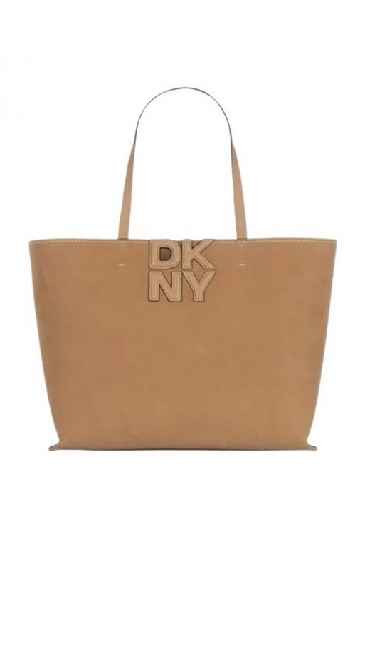 DKNY NICOLE TOTE HANDBAG R52AMJ38 ΤΣΑΝΤΑ ΓΥΝΑΙΚΕΙΑ TAN