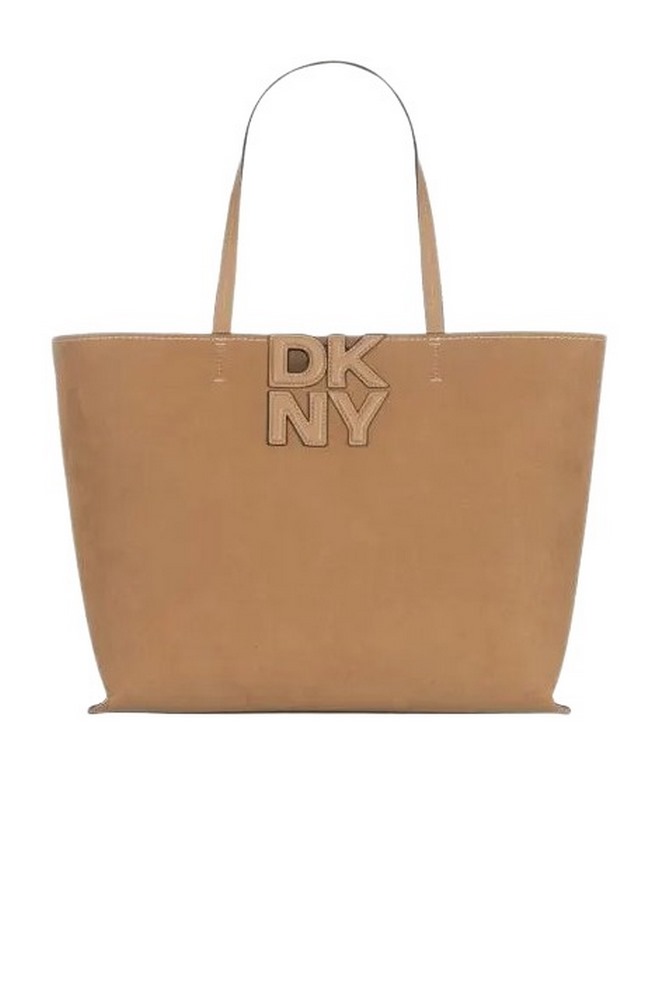 DKNY NICOLE TOTE HANDBAG R52AMJ38 ΤΣΑΝΤΑ ΓΥΝΑΙΚΕΙΑ TAN