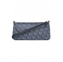 CALVIN KLEIN LOGO JACQUARD SOPHIE TOP ZIP ΤΣΑΝΤΑ ΓΥΝΑΙΚΕΙΑ INDIGO