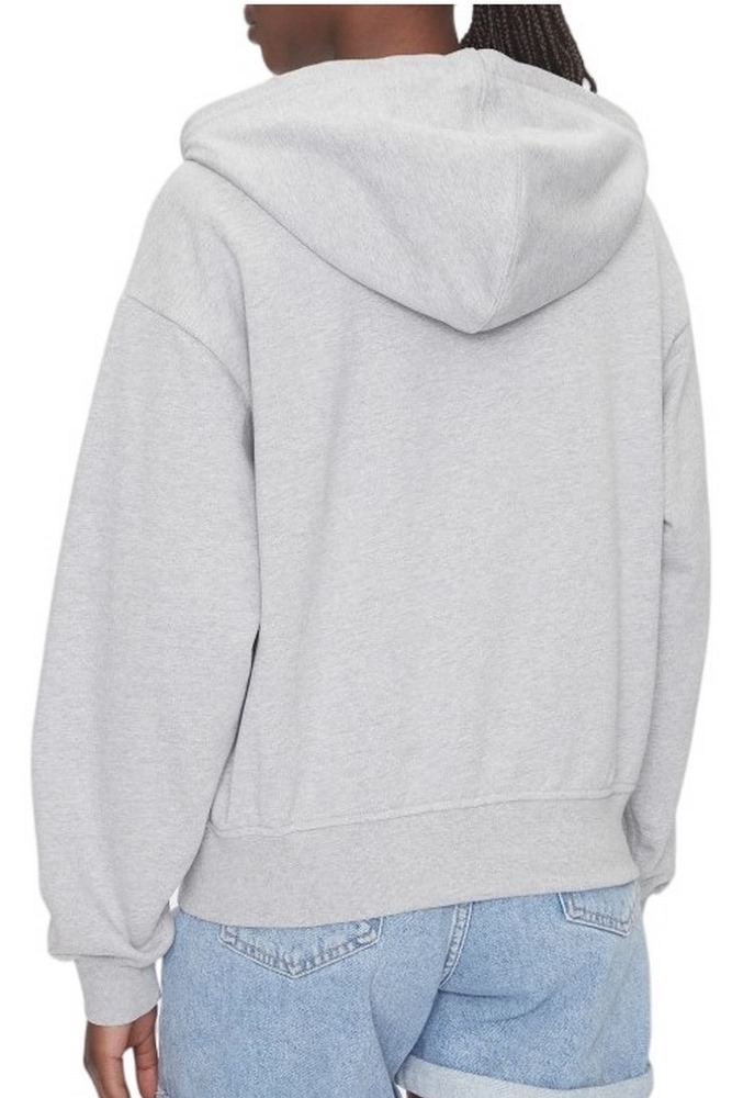 CALVIN KLEIN JEANS MONOLOGO FRENCH TERRY FZ BF HOOD ΖΑΚΕΤΑ ΦΟΥΤΕΡ ΓΥΝΑΙΚΕΙΑ GREY
