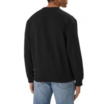 CALVIN KLEIN JEANS EU 350TERRY MONOGRAM CN SWTSH ΦΟΥΤΕΡ ΜΠΛΟΥΖΑ ΑΝΔΡΙΚΗ BLACK