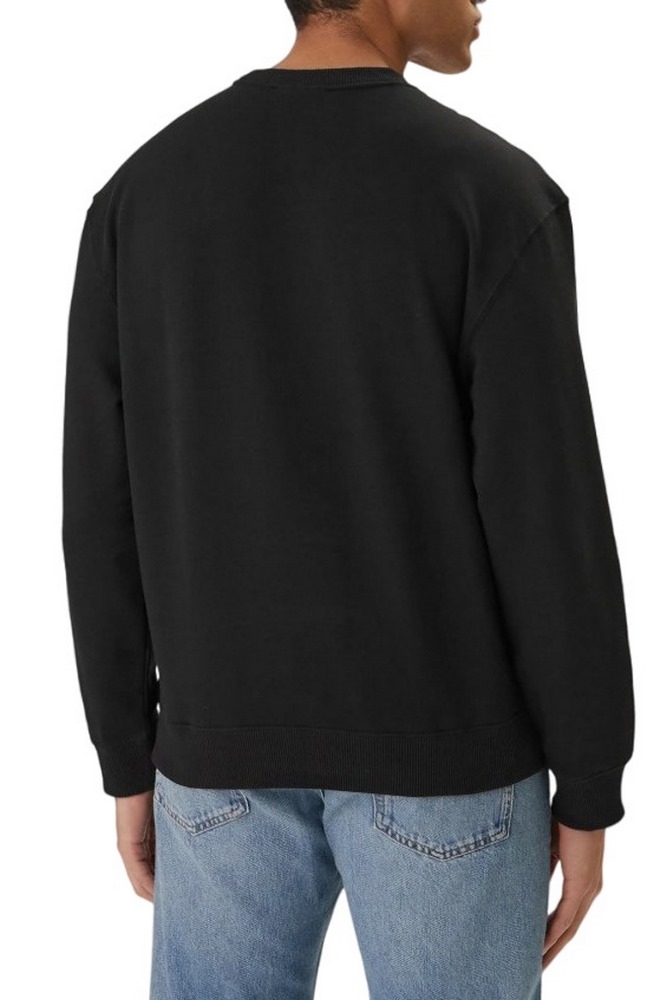 CALVIN KLEIN JEANS EU 350TERRY MONOGRAM CN SWTSH ΦΟΥΤΕΡ ΜΠΛΟΥΖΑ ΑΝΔΡΙΚΗ BLACK