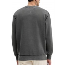 TOMMY JEANS RLX GMD APPLIQUE CREW ΦΟΥΤΕΡ ΜΠΛΟΥΖΑ ΑΝΔΡΙΚΗ BLACK