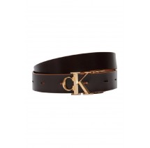 CALVIN KLEIN FACTED BUCKLE 25MM ADJ ΖΩΝΗ ΓΥΝΑΙΚΕΙΑ LATTE