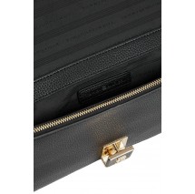 TOMMY HILFIGER HER CLUTCH ΤΣΑΝΤΑ ΓΥΝΑΙΚΕΙΑ BLACK