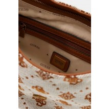 GUESS CAMDEN SHOULDER BAG ΤΣΑΝΤΑ ΓΥΝΑΙΚΕΙΑ COGNAC