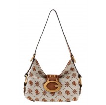 GUESS CAMDEN SHOULDER BAG ΤΣΑΝΤΑ ΓΥΝΑΙΚΕΙΑ COGNAC