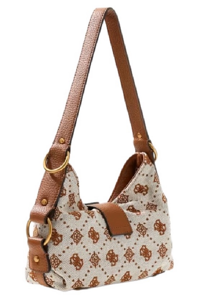 GUESS CAMDEN SHOULDER BAG ΤΣΑΝΤΑ ΓΥΝΑΙΚΕΙΑ COGNAC