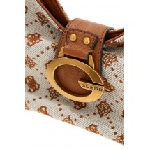 GUESS CAMDEN SHOULDER BAG ΤΣΑΝΤΑ ΓΥΝΑΙΚΕΙΑ COGNAC