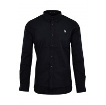 U.S.POLO DIRK 000325 EH03 SHIRT REGULAR FIT BD ΠΟΥΚΑΜΙΣΟ ΑΝΔΡΙΚΟ BLACK