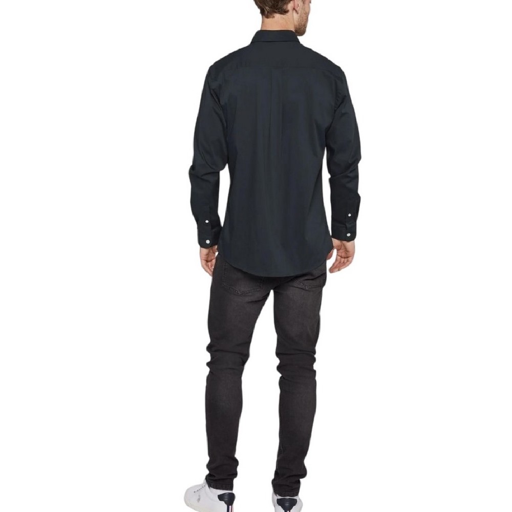 U.S.POLO DIRK 000325 EH03 SHIRT REGULAR FIT BD ΠΟΥΚΑΜΙΣΟ ΑΝΔΡΙΚΟ BLACK