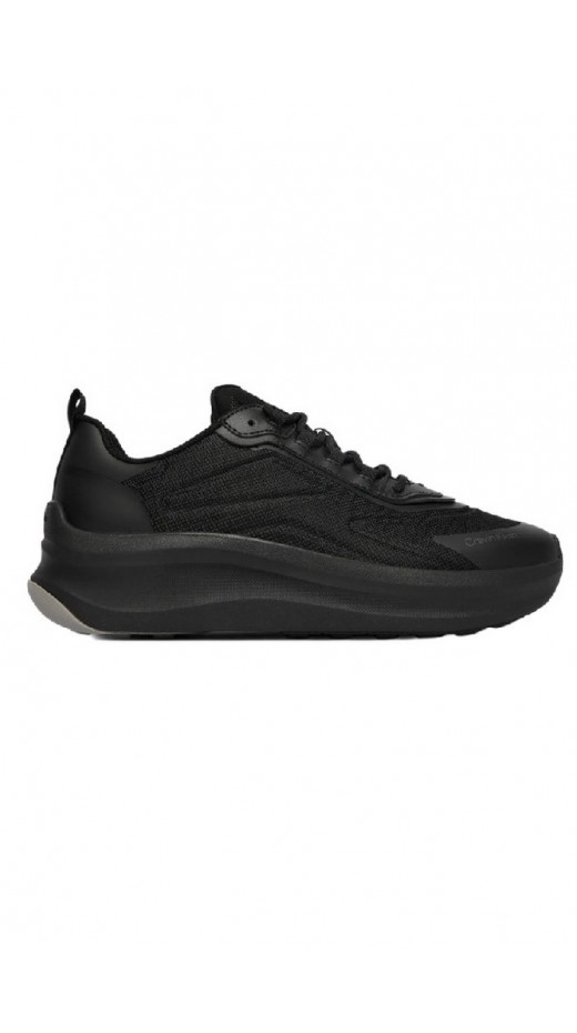CALVIN KLEIN CHUNKY RUNNER LACEUP HF BLST NY ΠΑΠΟΥΤΣΙ ΓΥΝΑΙΚΕΙΟ BLACK/BLACK