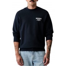 HUGO BOSS NESPON JERSEY SWEATSHIRT ΜΠΛΟΥΖΑ ΦΟΥΤΕΡ ΑΝΔΡΙΚΗ NAVY