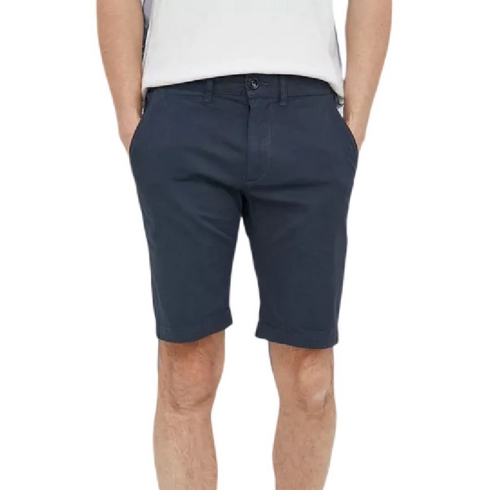 PEPE JEANS MC QUEEN SHORT ΒΕΡΜΟΥΔΑ ΑΝΔΡΙΚΗ NAVY