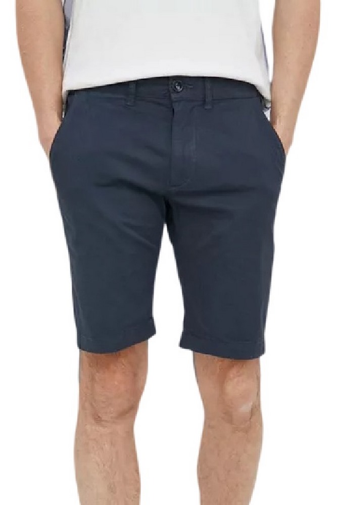 PEPE JEANS MC QUEEN SHORT ΒΕΡΜΟΥΔΑ ΑΝΔΡΙΚΗ NAVY