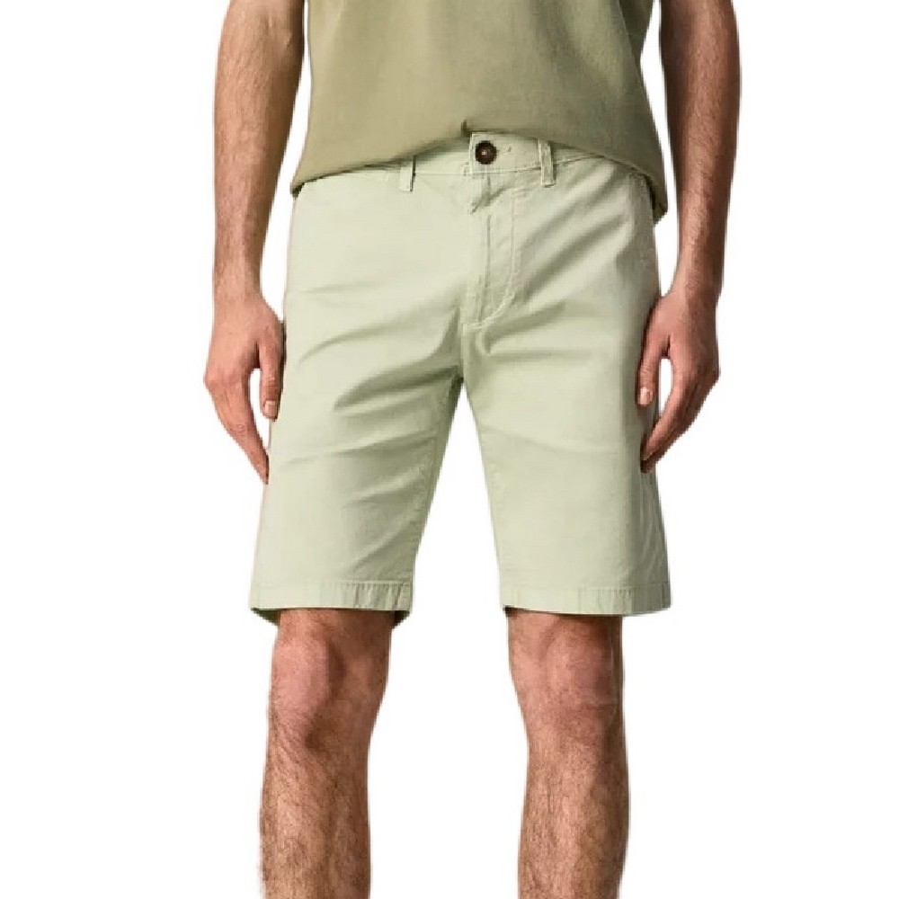 PEPE JEANS MC QUEEN SHORT ΒΕΡΜΟΥΔΑ ΑΝΔΡΙΚΗ KHAKI