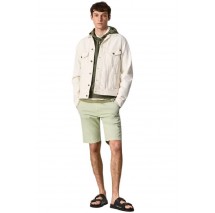 PEPE JEANS MC QUEEN SHORT ΒΕΡΜΟΥΔΑ ΑΝΔΡΙΚΗ KHAKI