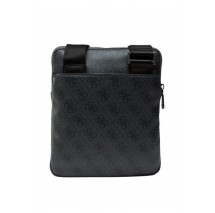GUESS MILANO CROSSBODY FLAT ΤΣΑΝΤΑ ΑΝΔΡΙΚΗ GREY