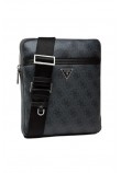GUESS MILANO CROSSBODY FLAT HMEVZLP2223 ΤΣΑΝΤΑ ΑΝΔΡΙΚΗ GREY