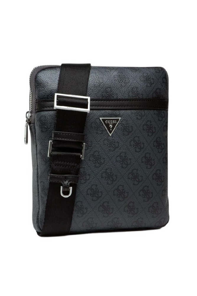 GUESS MILANO CROSSBODY FLAT HMEVZLP2223 ΤΣΑΝΤΑ ΑΝΔΡΙΚΗ GREY