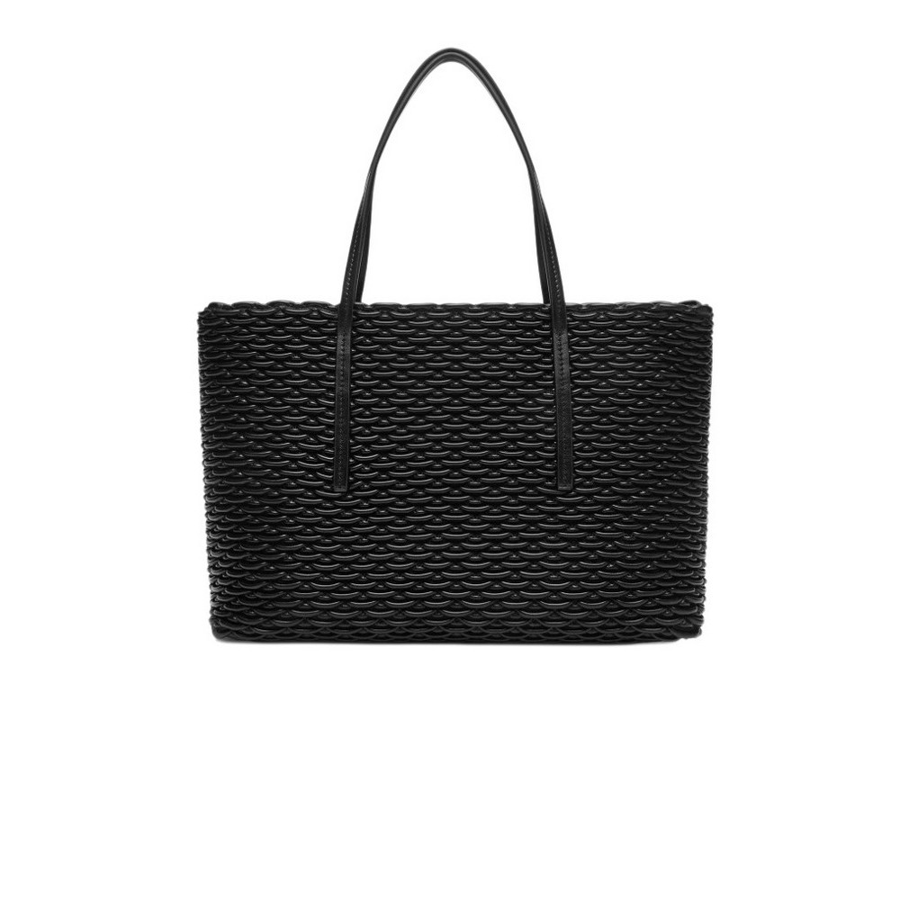 CALVIN KLEIN PLEATED TOTE ΤΣΑΝΤΑ ΓΥΝΑΙΚΕΙΑ BLACK
