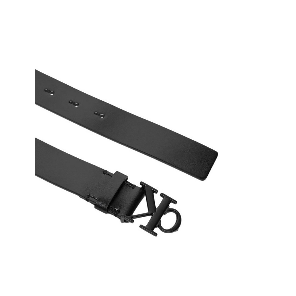 CALVIN KLEIN JEANS MONOGRAM TONAL PLAQUE BELT 30MM ΖΩΝΗ ΓΥΝΑΙΚΕΙΑ BLACK