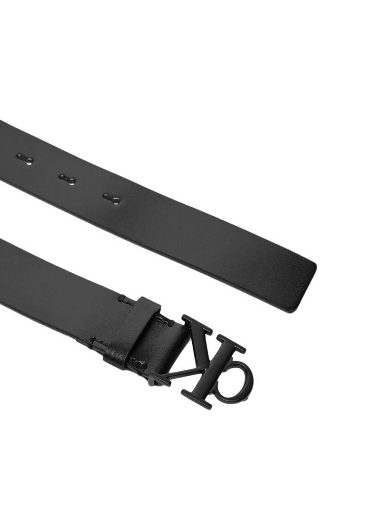 CALVIN KLEIN JEANS MONOGRAM TONAL PLAQUE BELT 30MM ΖΩΝΗ ΓΥΝΑΙΚΕΙΑ BLACK