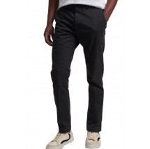 SUPERDRY OFFICERS SLIM CHINO TROUSERS ΠΑΝΤΕΛΟΝΙ ΑΝΔΡΙΚΟ BLACK