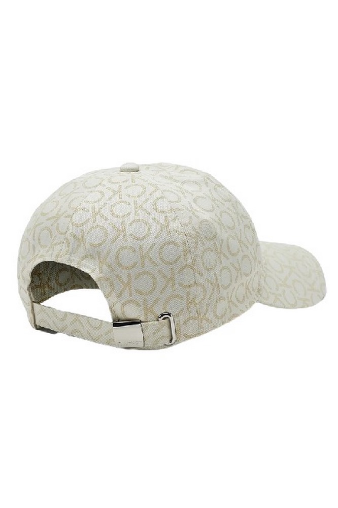 CALVIN KLEIN JEANS CK MUST TPU LOGO CAP MONO ΚΑΠΕΛΟ ΓΥΝΑΙΚΕΙΟ ECRU