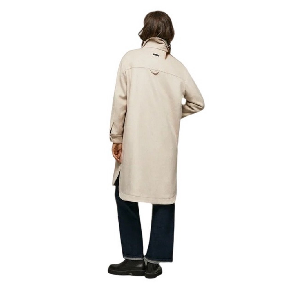 PEPE JEANS LONDON VERUKA ΠΑΛΤΟ ΓΥΝΑΙΚΕΙΟ ECRU