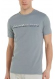 CALVIN KLEIN JEANS MIXED INSTITUTIONAL T-SHIRT ΑΝΔΡΙΚΟ GREY