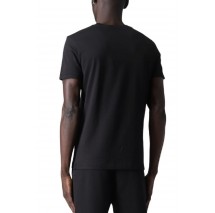 CALVIN KLEIN JEANS MIXED INSTITUTIONAL T-SHIRT ΑΝΔΡΙΚΟ BLACK