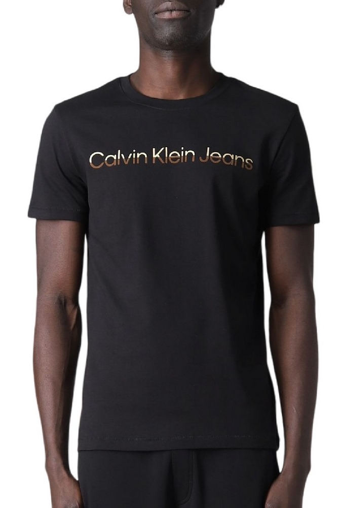 CALVIN KLEIN JEANS MIXED INSTITUTIONAL T-SHIRT ΑΝΔΡΙΚΟ BLACK