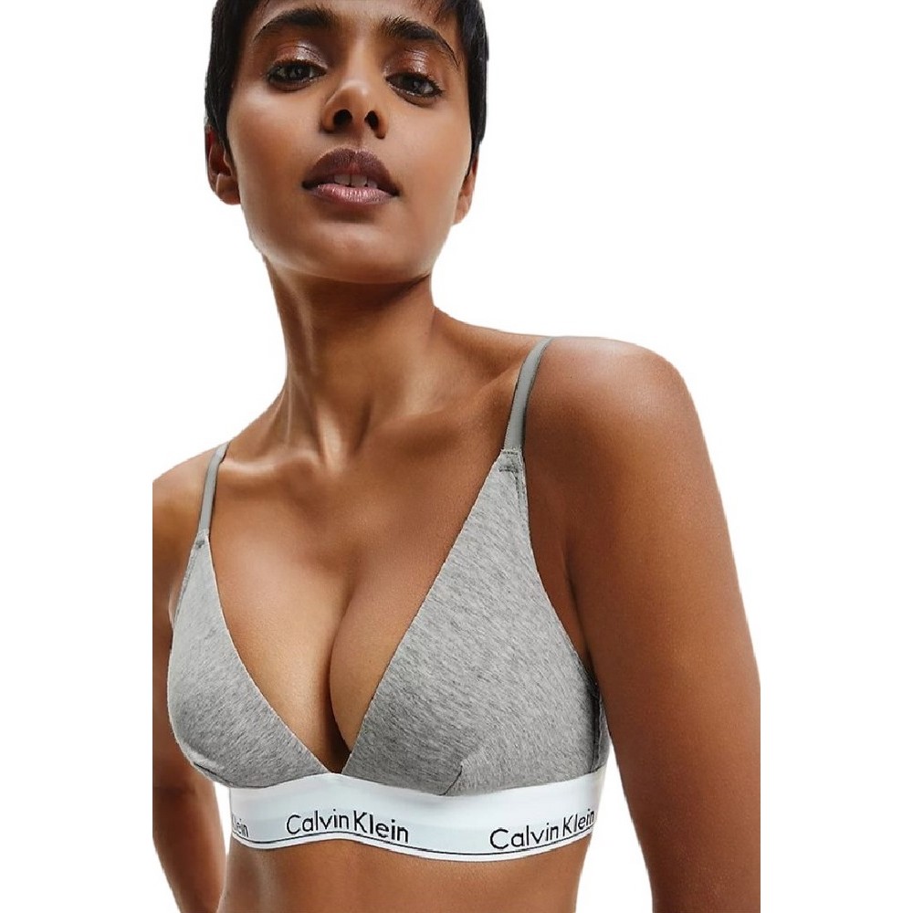 CALVIN KLEIN LGHT LINED TRIANGLE ΕΣΩΡΟΥΧΟ ΓΥΝΑΙΚΕΙΟ GREY