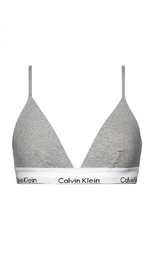 CALVIN KLEIN JEANS LGHT LINED TRIANGLE ΕΣΩΡΟΥΧΟ ΓΥΝΑΙΚΕΙΟ GREY