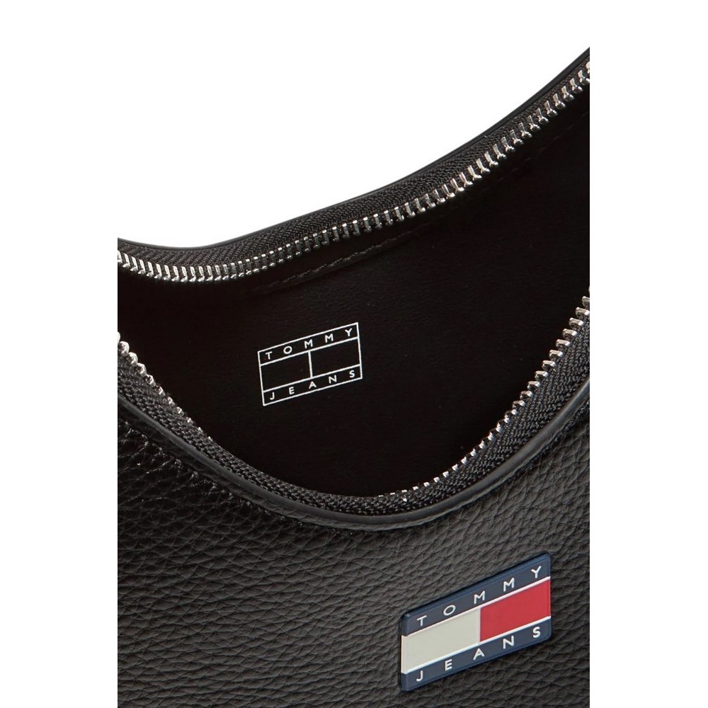 TOMMY JEANS MUST SHOULDER BAG ΤΣΑΝΤΑ ΓΥΝΑΙΚΕΙΑ BLACK