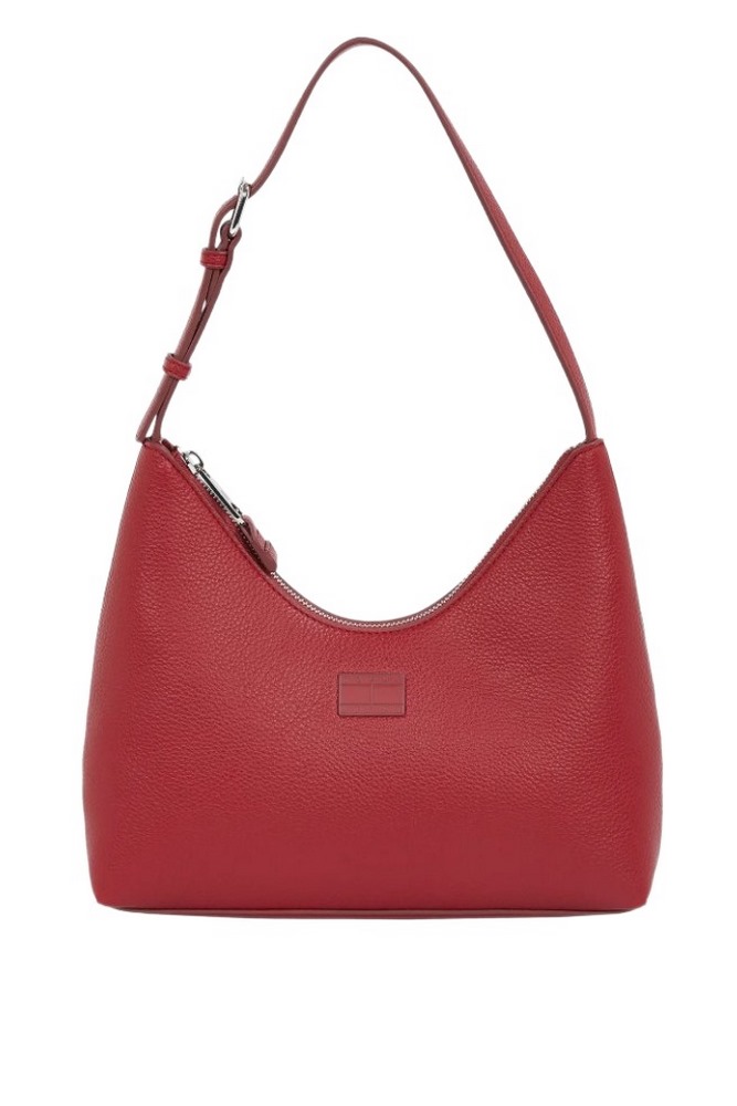 TOMMY JEANS MUST SHOULDER BAG ΤΣΑΝΤΑ ΓΥΝΑΙΚΕΙΑ BORDEAUX