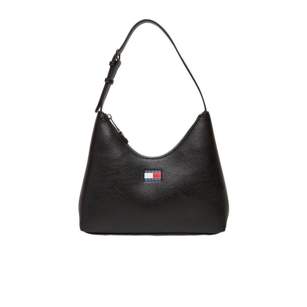 TOMMY JEANS MUST SHOULDER BAG ΤΣΑΝΤΑ ΓΥΝΑΙΚΕΙΑ BLACK