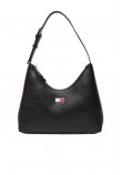 TOMMY JEANS MUST SHOULDER BAG ΤΣΑΝΤΑ ΓΥΝΑΙΚΕΙΑ BLACK
