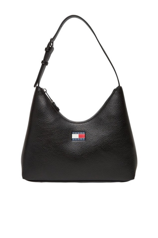 TOMMY JEANS MUST SHOULDER BAG ΤΣΑΝΤΑ ΓΥΝΑΙΚΕΙΑ BLACK