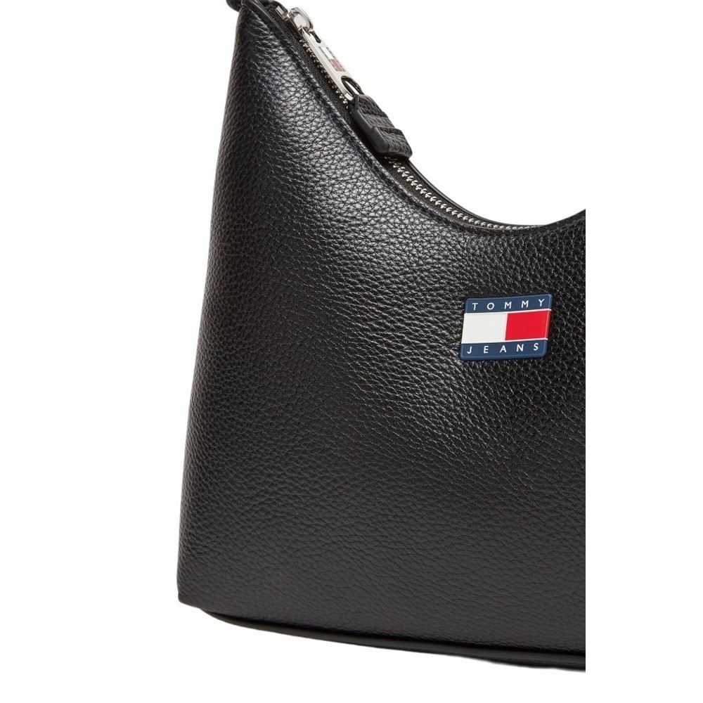 TOMMY JEANS MUST SHOULDER BAG ΤΣΑΝΤΑ ΓΥΝΑΙΚΕΙΑ BLACK