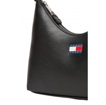 TOMMY JEANS MUST SHOULDER BAG ΤΣΑΝΤΑ ΓΥΝΑΙΚΕΙΑ BLACK