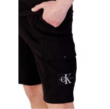 CALVIN KLEIN JEANS MONOLOGO BADGE HWK SHORT ΣΟΡΤΣ ΑΝΔΡΙΚΟ BLACK