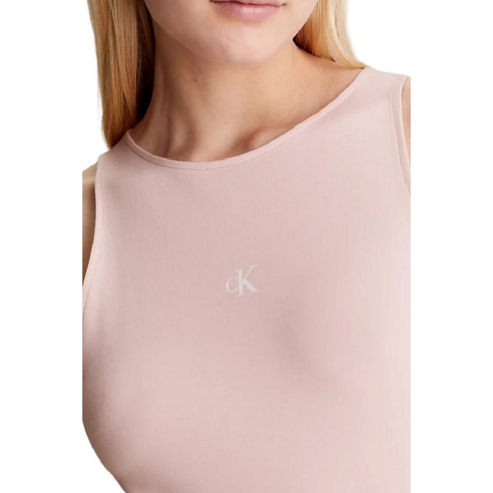 CALVIN KLEIN JEANS RACERBACK MILANO DRESS ΦΟΡΕΜΑ ΓΥΝΑΙΚΕΙΟ ROSE