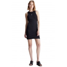 CALVIN KLEIN JEANS RACERBACK MILANO DRESS ΦΟΡΕΜΑ ΓΥΝΑΙΚΕΙΟ BLACK