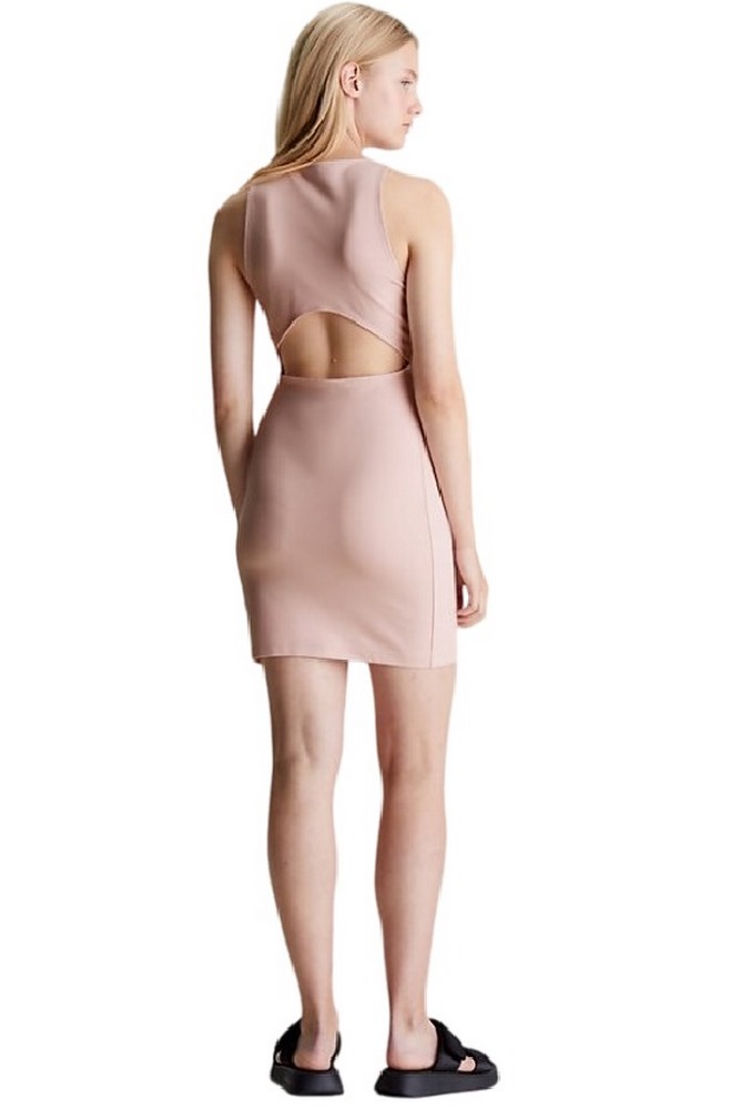 CALVIN KLEIN JEANS RACERBACK MILANO DRESS ΦΟΡΕΜΑ ΓΥΝΑΙΚΕΙΟ ROSE