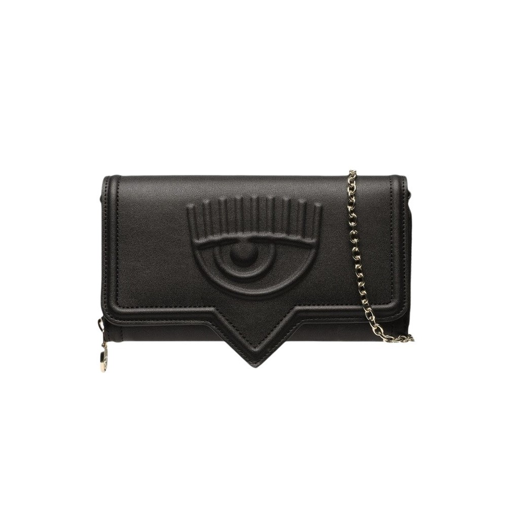 CHIARA FERRAGNI RANGE A-EYELIKE BAGS SMOOTH CALF ΤΣΑΝΤΑ ΓΥΝΑΙΚΕΙΑ BLACK