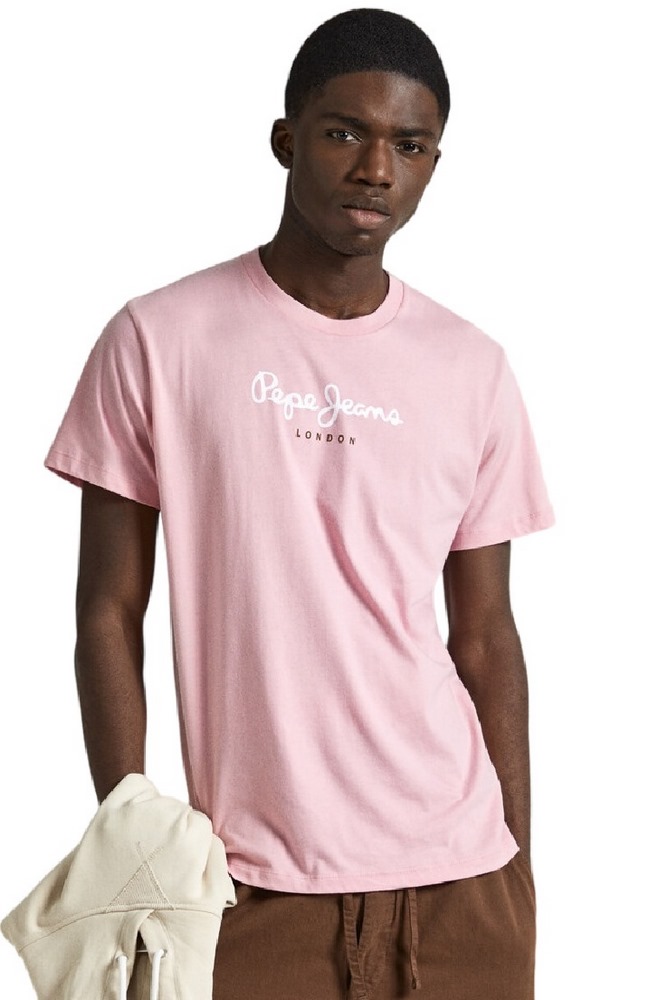 T-SHIRT  ΑΝΔΡΙΚΟ PEPE JEANS LONDON PINK