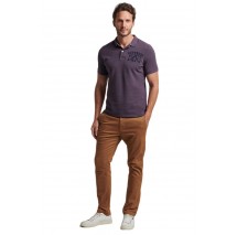 SUPERDRY D1 OVIN VINTAGE SUPERSTATE POLO ΜΠΛΟΥΖΑ ΑΝΔΡΙΚΗ PURPLE