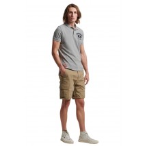 SUPERDRY D1 OVIN VINTAGE SUPERSTATE POLO ΜΠΛΟΥΖΑ ΑΝΔΡΙΚΗ GREY